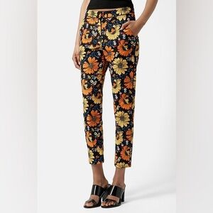 Topshop Floral Trousers